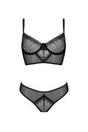 Bielizna-DENERYS SET black L/XL