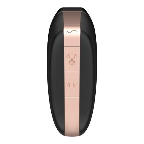 Wibrator - Love Triangle Air Pulse Stimulator + Vibration Black Wibrator - Love Triangle Air Pulse Stimulator + Vibration Black