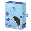 Wibrator - Love Triangle Air Pulse Stimulator + Vibration Black Wibrator - Love Triangle Air Pulse Stimulator + Vibration Black