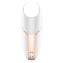 Wibrator - Love Triangle Air Pulse Stimulator + Vibration White Wibrator - Love Triangle Air Pulse Stimulator + Vibration White