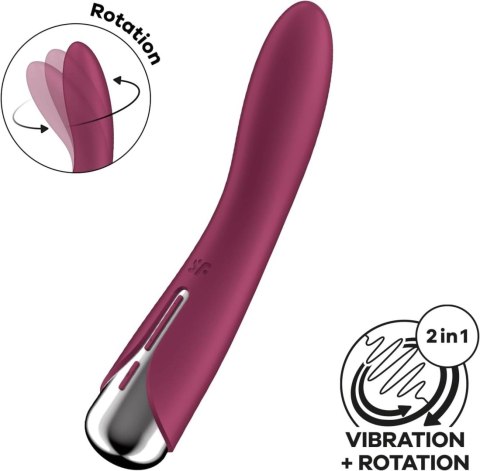 Satisfyer Spinning Vibe 1 Red Satisfyer Spinning Vibe 1 Red