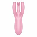 Wibrator-Threesome 4 Connect App (Pink)
