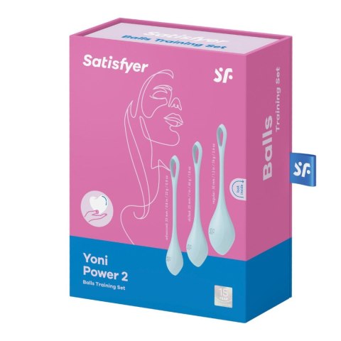 Zestaw - Yoni Power 2 (light blue) Zestaw - Yoni Power 2 (light blue)