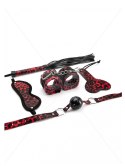 5 Pieces Leopard Bondage Set 5 Pieces Leopard Bondage Set