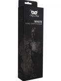 Black White Long Stripe Flogger Black White Long Stripe Flogger