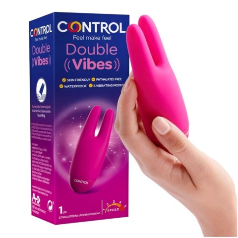 Control Double Vibes - masażer króliczek Control Double Vibes - masażer króliczek