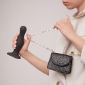 DILDO PLUG CURVY BLACK - XL DILDO PLUG CURVY BLACK - XL