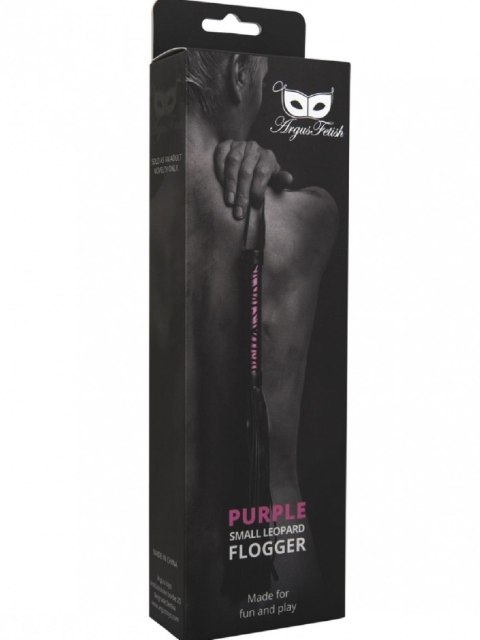 Purple Small Leopard Flogger Purple Small Leopard Flogger