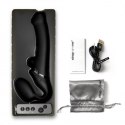 VIBRATING STRAP-ON - M - BLACK VIBRATING STRAP-ON - M - BLACK