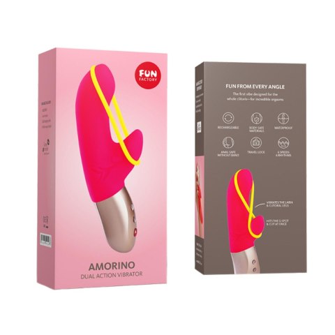 Fun Factory - AMORINO pink/neon yellow Fun Factory - AMORINO pink/neon yellow
