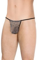 Mens Thong 4531 - grey panther OneSize Mens Thong 4531 - grey panther OneSize