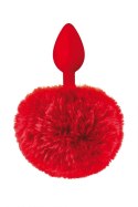 RED POMPOM ANAL PLUG RED POMPOM ANAL PLUG