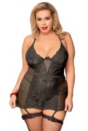 Babydoll with garter belt and thong 2XL-3XL Babydoll with garter belt and thong 2XL-3XL