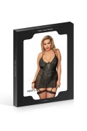Babydoll with garter belt and thong 2XL-3XL Babydoll with garter belt and thong 2XL-3XL