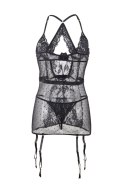 Babydoll with garter belt and thong 2XL-3XL Babydoll with garter belt and thong 2XL-3XL