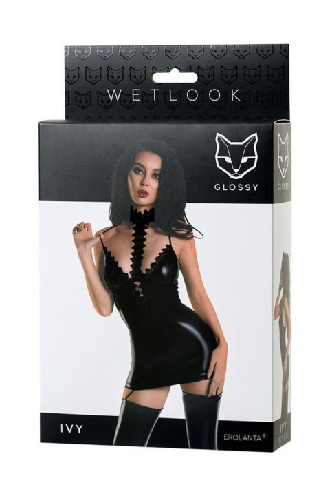Wetlook dress IVY - black S Wetlook dress IVY - black S