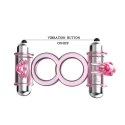 BAILE - BUNNY SNUGGLES COCK CLIT RING, 10 vibration functions BAILE - BUNNY SNUGGLES COCK CLIT RING, 10 vibration functions