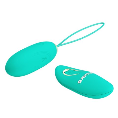 PRETTY LOVE - JENNY Dream chaser 1, Green, Wireless remote control 12 vibration functions PRETTY LOVE - JENNY Dream chaser 1, Green, Wireless remote control 12 vibration functions