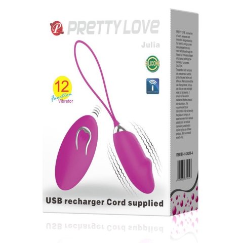 PRETTY LOVE -JULIA, 12 vibration functions Wireless remote control PRETTY LOVE -JULIA, 12 vibration functions Wireless remote control