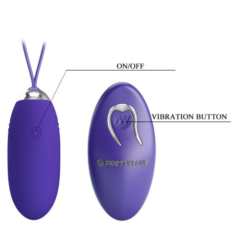 PRETTY LOVE - Jenny - Youth, Wireless remote control 12 vibration functions PRETTY LOVE - Jenny - Youth, Wireless remote control 12 vibration functions