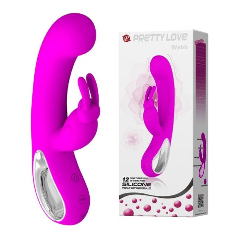 PRETTY LOVE - WEBB, PINK, USB, 12 function PRETTY LOVE - WEBB, PINK, USB, 12 function