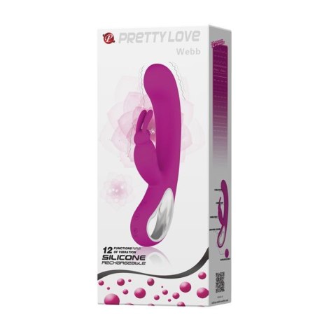 PRETTY LOVE - WEBB, PINK, USB, 12 function PRETTY LOVE - WEBB, PINK, USB, 12 function