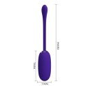 PRETTY LOVE - JULIUS EGG Purple 12 function vibrations PRETTY LOVE - JULIUS EGG Purple 12 function vibrations