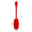 PRETTY LOVE - KIRK EGG Red 12 function vibrations PRETTY LOVE - KIRK EGG Red 12 function vibrations