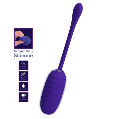 PRETTY LOVE - KIRK Super Soft Silicone, 12 vibration functions PRETTY LOVE - KIRK Super Soft Silicone, 12 vibration functions