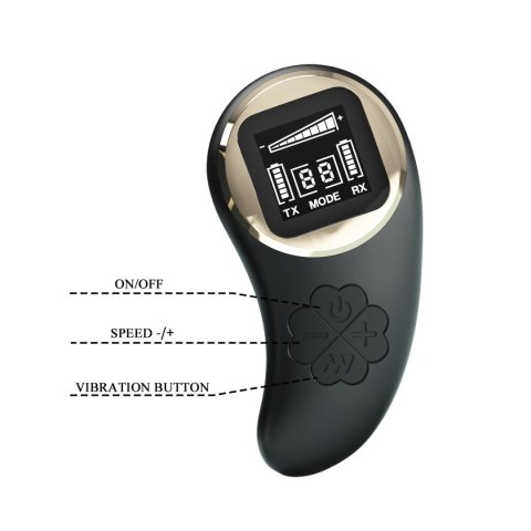 PRETTY LOVE - Nathan, Wireless remote control 9 speed levels 10 vibration functions, ABS Silicone , USB rechargeable PRETTY LOVE - Nathan, Wireless remote control 9 speed levels 10 vibration functions, ABS Silicone , USB rechargeable