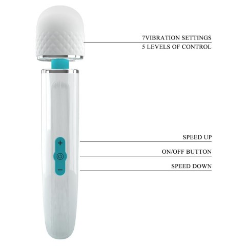 PRETTY LOVE - Aylins, 7 vibration functions 5 levels of speed control, Silicone ABS, USB rechargeable PRETTY LOVE - Aylins, 7 vibration functions 5 levels of speed control, Silicone ABS, USB rechargeable