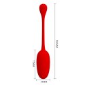 PRETTY LOVE - KNUCKER Red, 12 vibration functions Memory function PRETTY LOVE - KNUCKER Red, 12 vibration functions Memory function