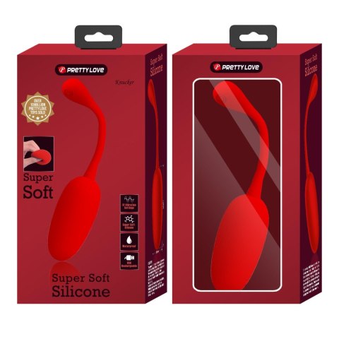 PRETTY LOVE - KNUCKER Red, 12 vibration functions Memory function PRETTY LOVE - KNUCKER Red, 12 vibration functions Memory function