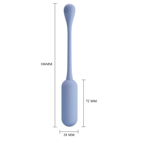 PRETTY LOVE - LECHIES Dream chaser 5, Blue, Wireless remote control 12 vibration functions Memory function PRETTY LOVE - LECHIES Dream chaser 5, Blue, Wireless remote control 12 vibration functions Memory function