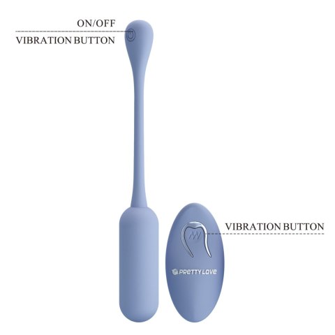 PRETTY LOVE - LECHIES Dream chaser 5, Blue, Wireless remote control 12 vibration functions Memory function PRETTY LOVE - LECHIES Dream chaser 5, Blue, Wireless remote control 12 vibration functions Memory function