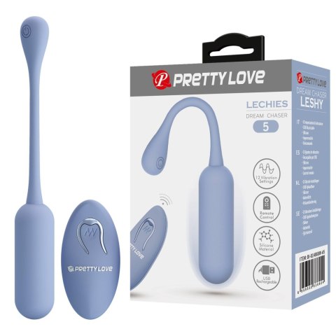 PRETTY LOVE - LECHIES Dream chaser 5, Blue, Wireless remote control 12 vibration functions Memory function PRETTY LOVE - LECHIES Dream chaser 5, Blue, Wireless remote control 12 vibration functions Memory function