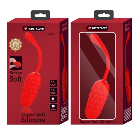 PRETTY LOVE - MARINA EGG Red 12 vibration functions PRETTY LOVE - MARINA EGG Red 12 vibration functions