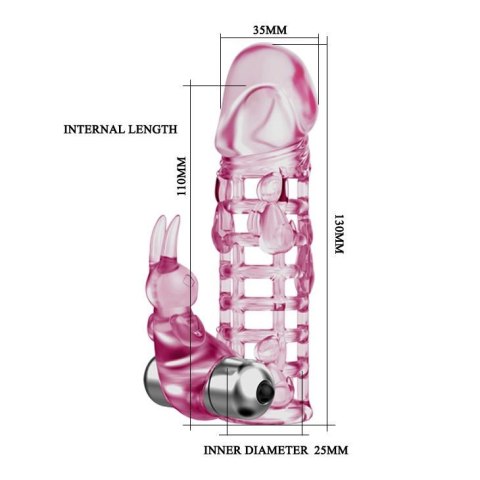 BAILE - ULTIMATELOVE SLEEVE, 10 vibration functions BAILE - ULTIMATELOVE SLEEVE, 10 vibration functions