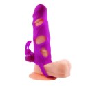 PRETTY LOVE - PENIS SLEEVE WITH BALL STRAP vibration PURPLE PRETTY LOVE - PENIS SLEEVE WITH BALL STRAP vibration PURPLE