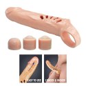 PRETTY LOVE - PENIS SLEEVE, TPE,3 removeable 1 inch extenders PRETTY LOVE - PENIS SLEEVE, TPE,3 removeable 1 inch extenders