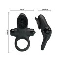 PRETTY LOVE - VIBRANT PENIS RING II Black PRETTY LOVE - VIBRANT PENIS RING II Black