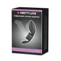 PRETTY LOVE - Vibration Penis Sleeve 7 FUNCTIONS BLACK PRETTY LOVE - Vibration Penis Sleeve 7 FUNCTIONS BLACK