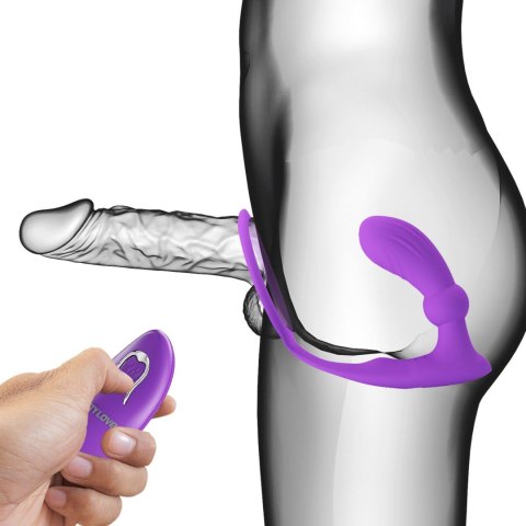 PRETTY LOVE - Warren Purple, Wireless remote control 12 pulse wave settings 12 vibration functions PRETTY LOVE - Warren Purple, Wireless remote control 12 pulse wave settings 12 vibration functions