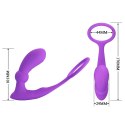 PRETTY LOVE - Warren Purple, Wireless remote control 12 pulse wave settings 12 vibration functions PRETTY LOVE - Warren Purple, Wireless remote control 12 pulse wave settings 12 vibration functions