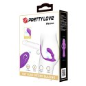 PRETTY LOVE - Warren Purple, Wireless remote control 12 pulse wave settings 12 vibration functions PRETTY LOVE - Warren Purple, Wireless remote control 12 pulse wave settings 12 vibration functions