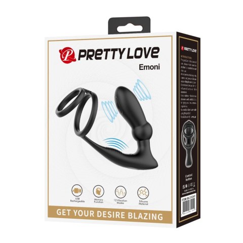 EMONI, 12 vibration functions 12 thrusting settings Memory function EMONI, 12 vibration functions 12 thrusting settings Memory function