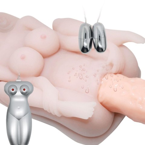 BAILE - Masturbator toy, TPR, double vibrating egg with voice, tighten,shrink 3AAA batteries BAILE - Masturbator toy, TPR, double vibrating egg with voice, tighten,shrink 3AAA batteries
