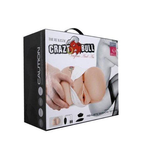 CRAZY BULL - Vagina and Ass ROSE 6 function vibrations CRAZY BULL - Vagina and Ass ROSE 6 function vibrations