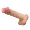 BAILE - Sliding Skin 10,2'' Flesh Suction base Bendable TPR BAILE - Sliding Skin 10,2'' Flesh Suction base Bendable TPR