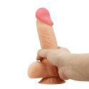 BAILE - Sliding Skin 8,1'' Flesh, Bendable Suction base TPR BAILE - Sliding Skin 8,1'' Flesh, Bendable Suction base TPR